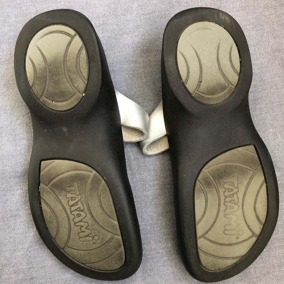 Tatami Berkenstock Silver Sandals - Picture 5 of 5